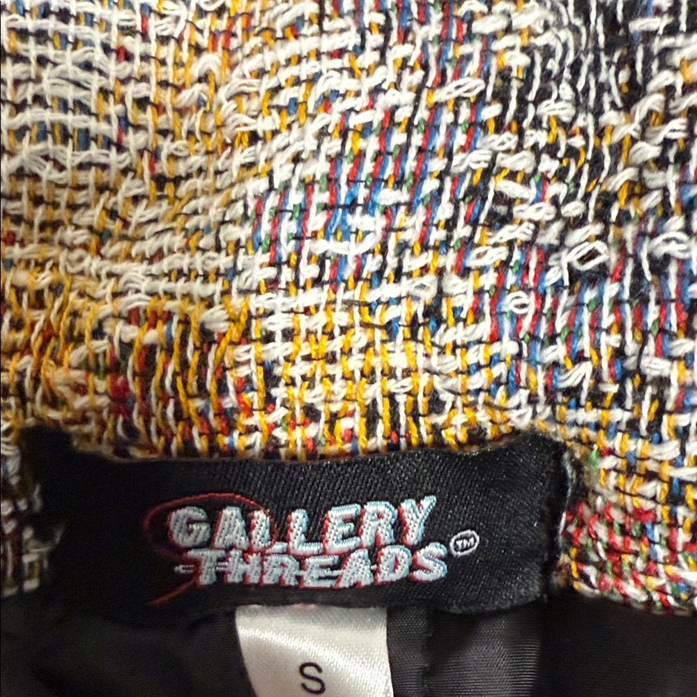 Gallery Threads Multicolor Textured Jacket - Picture 4 of 5